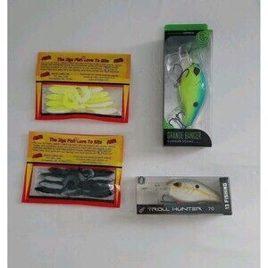 Googan Grande Banger - Troll Hunter - Arkie Jig Minnow Lures - NEW